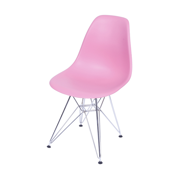 Eames Base Eiffel Metal Rosa